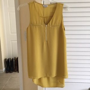 Naked Zebra Mustard Top
